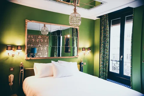 4-Star Paris Hotel | Safari Sutra Holidays Elegant Paris boutique hotel room — 4-star accommodation in France tour packages | Safari Sutra Holidays
