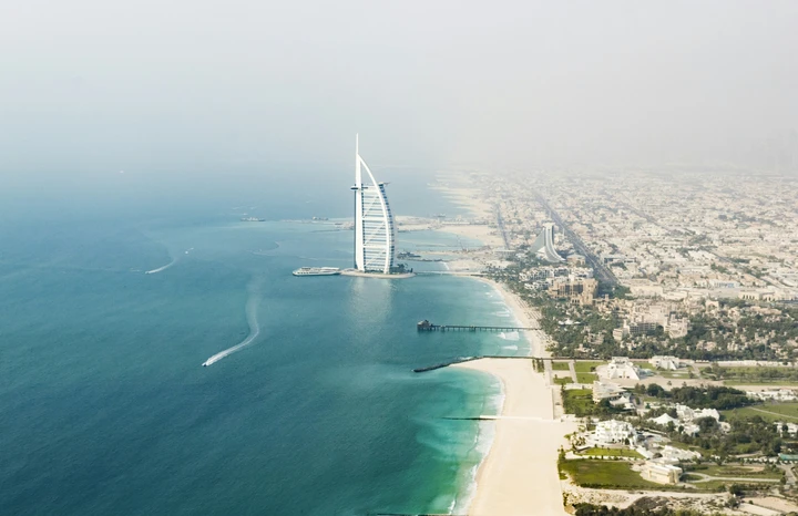 Luxury Dubai Experience Luxury Burj Al Arab view with private yacht