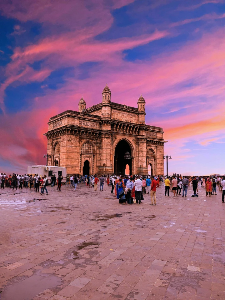 Travelers exploring Mumbai's vibrant streets - Safari Sutra introduction